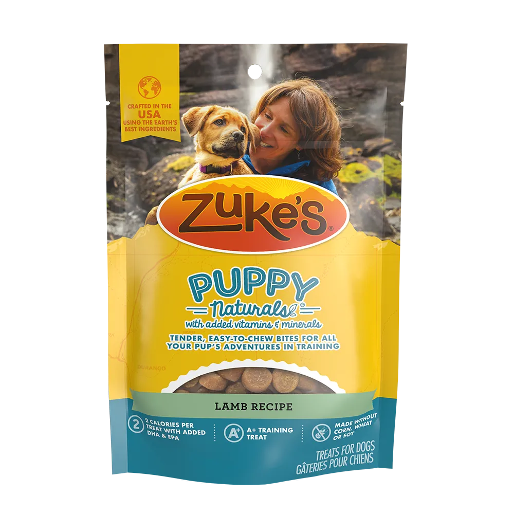 Zukes Puppy Naturals Lamb Recipe Dog Treats