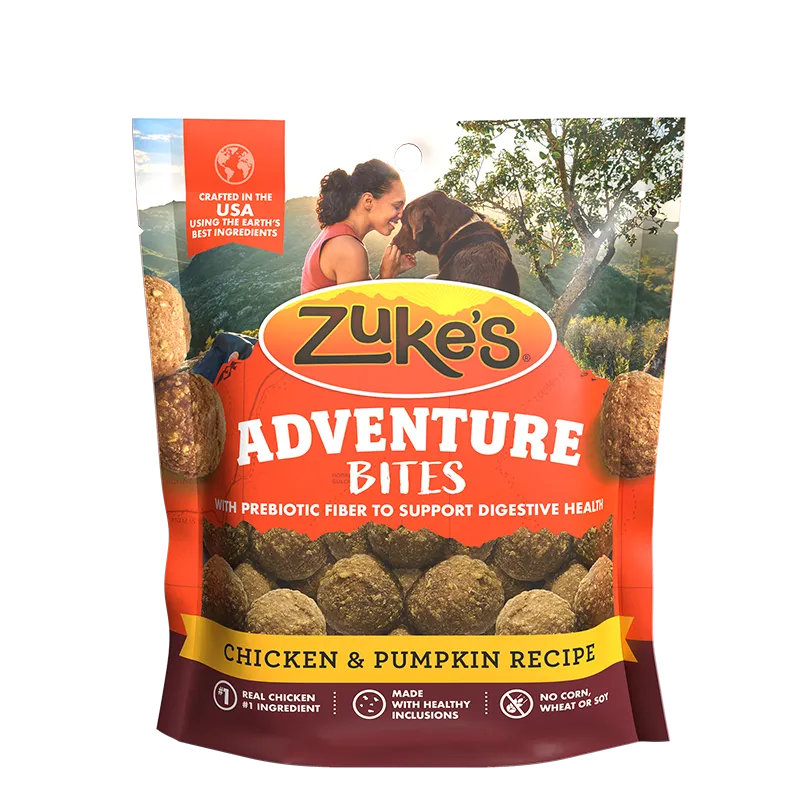 Zukes Adventure Bites Dog Treats.