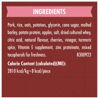 Zuke's Lil' Links Pork &amp; Apple Recipe, Dog Treats - Ingredients