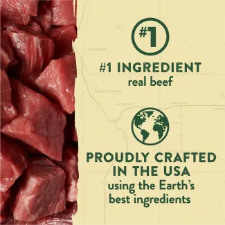 Zukes Beef and Bison Adventure Sticks contain real beef as the number 1 ingredient and are proudly crafted in the USA